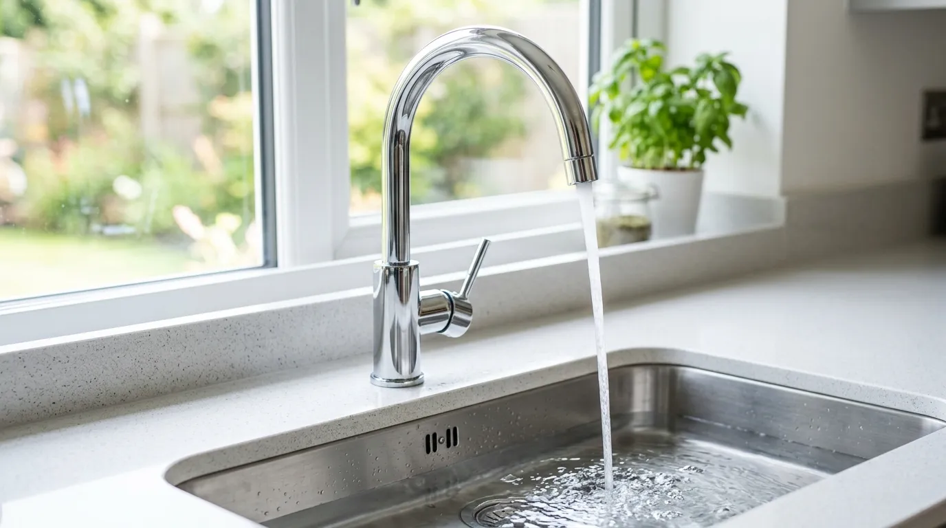 Local Plumbing Master Pros same day plumber fixing a faucet in Hackberry, AZ